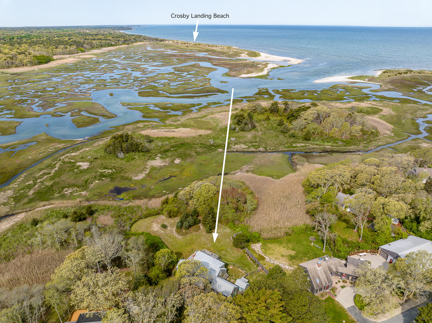 52 Captain Linnell Road Orleans, MA 02653 - Photo 36 of 41 a view of a water near a mountain