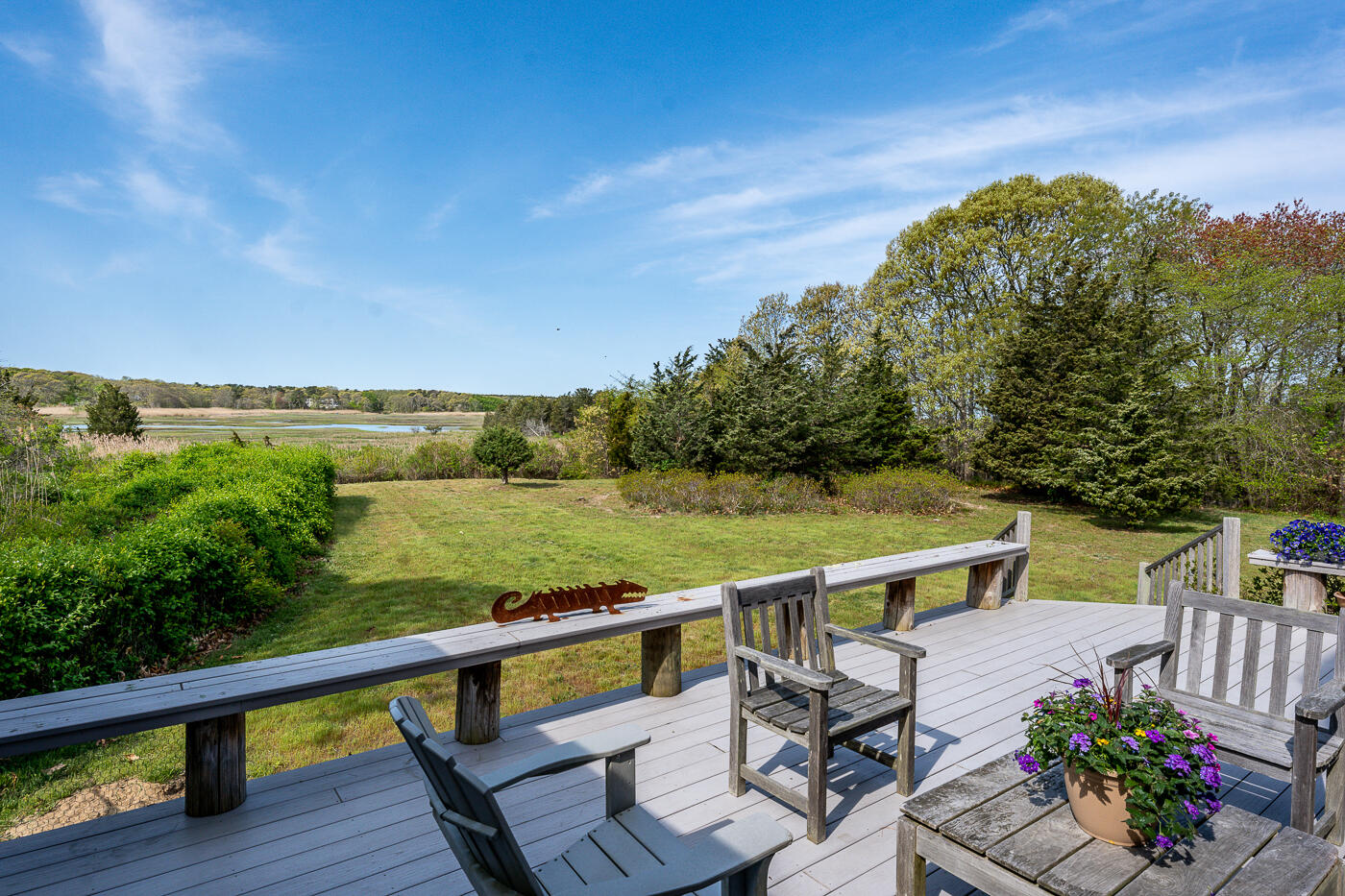 52 Captain Linnell Road Orleans, MA 02653 - Photo 41 of 41 a view of a patio with furniture
