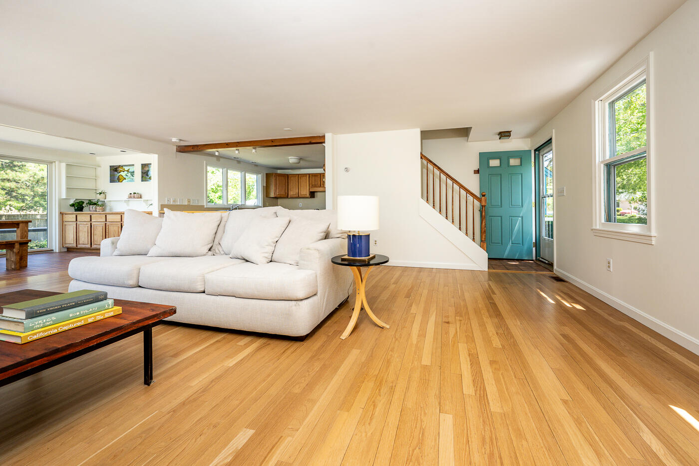 52 Captain Linnell Road Orleans, MA 02653 - Photo 5 of 41 a living room with furniture and a wooden floor
