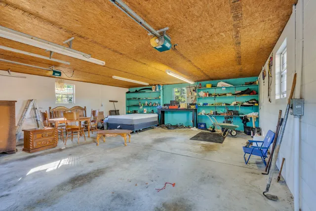 a view of storage and utility room