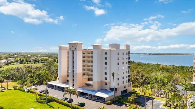 a view of a city with tall buildings