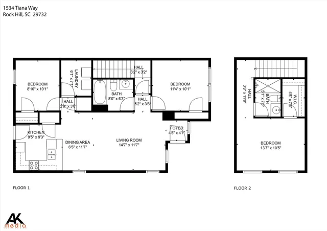 a picture of a floor plan