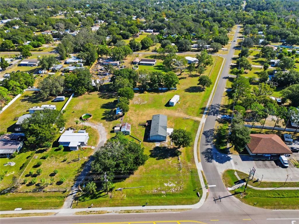 12422 Balm Riverview Road Riverview, FL 33579 - Photo 8 of 13 an aerial view of residential houses with outdoor space