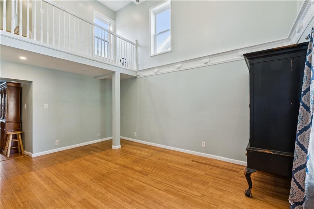 770 5th Street Beaver, PA 15009 - Photo 5 of 46 Living room looking towards open second floor loft
