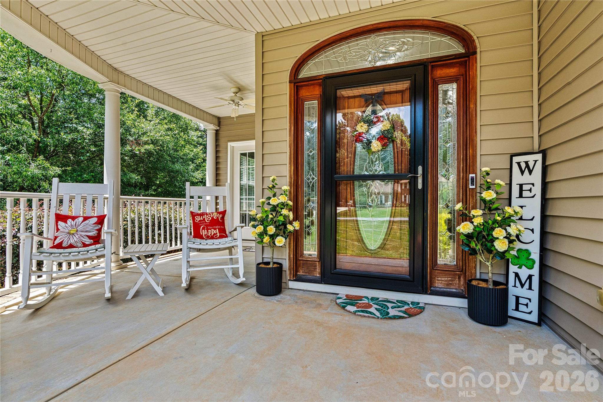 1606 High Ridge Drive Stanley, NC 28164 - Photo 4 of 44 a view of a entryway door of the house