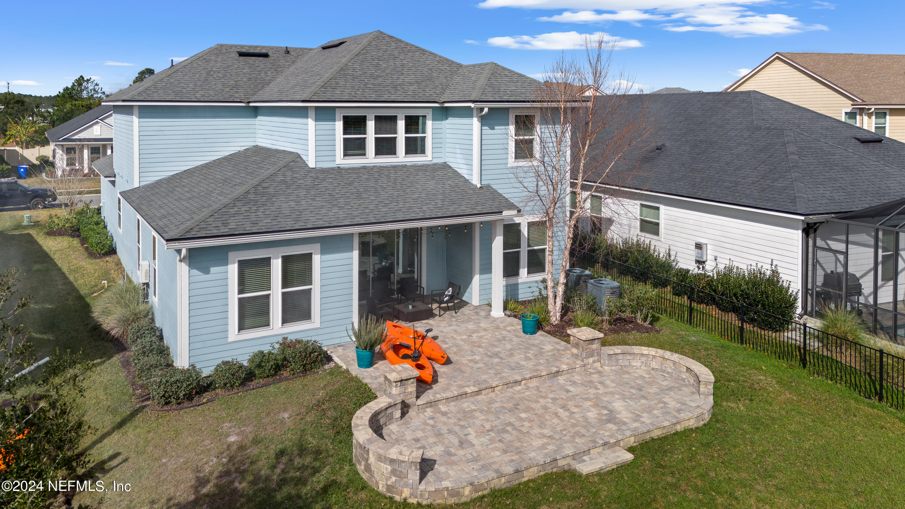 143 Willow Lake Drive St. Augustine, FL 32092 - Photo 33 of 45 a house view with a garden space