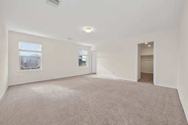 a view of empty room