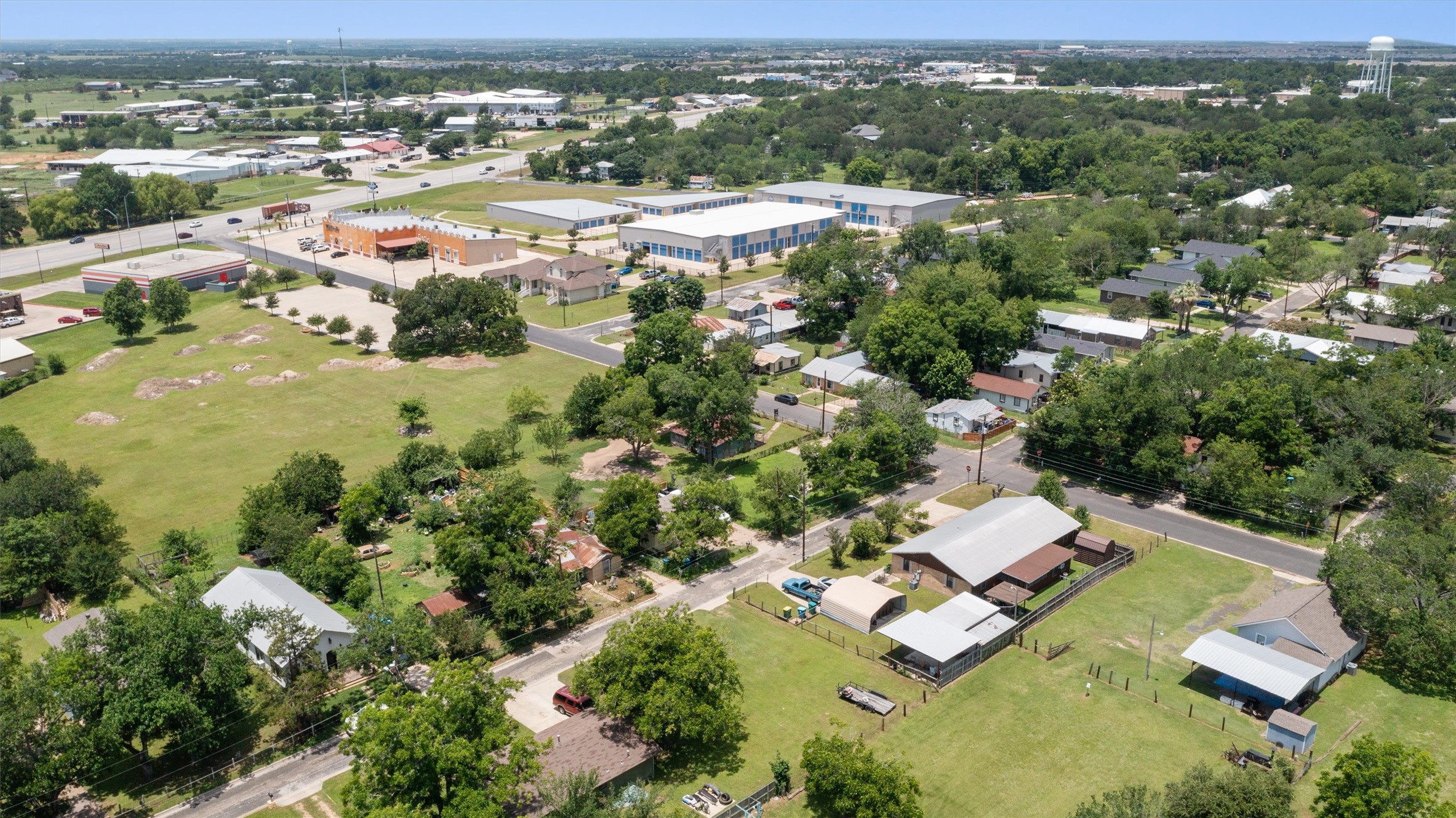 503 West Alamo Street Elgin, TX 78621 - Photo 7 of 11 an aerial view of residential houses with outdoor space