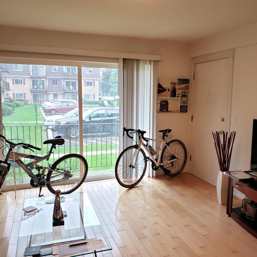 912 South Plum Grove Road, Unit 122 Palatine, IL 60067 - Photo 9 of 18 a view of a room with gym equipment