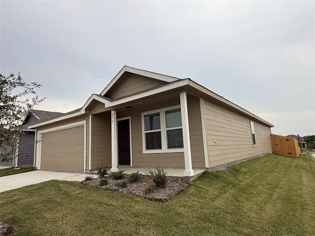 a backyard of a house