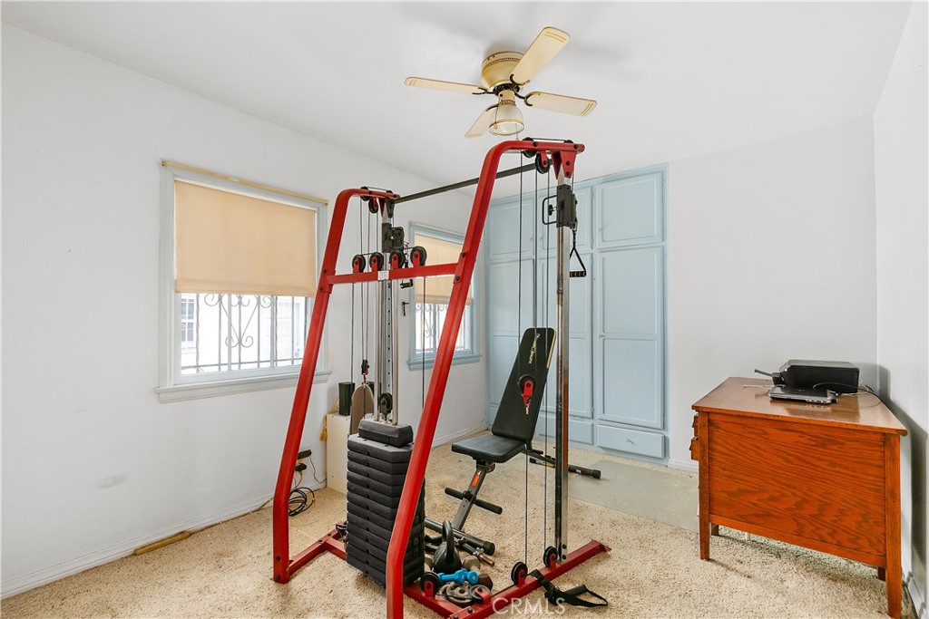 1615 North Van Ness Avenue Compton, CA 90221 - Photo 28 of 36 a view of a room with gym equipment