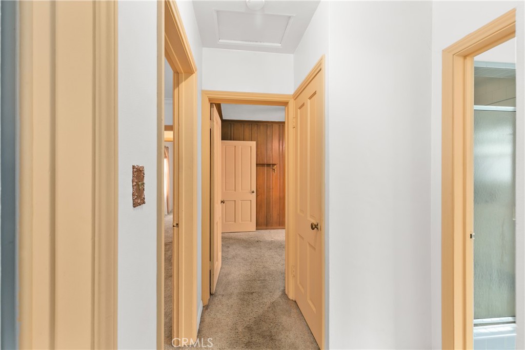 1615 North Van Ness Avenue Compton, CA 90221 - Photo 29 of 36 a view of a bathroom from a hallway
