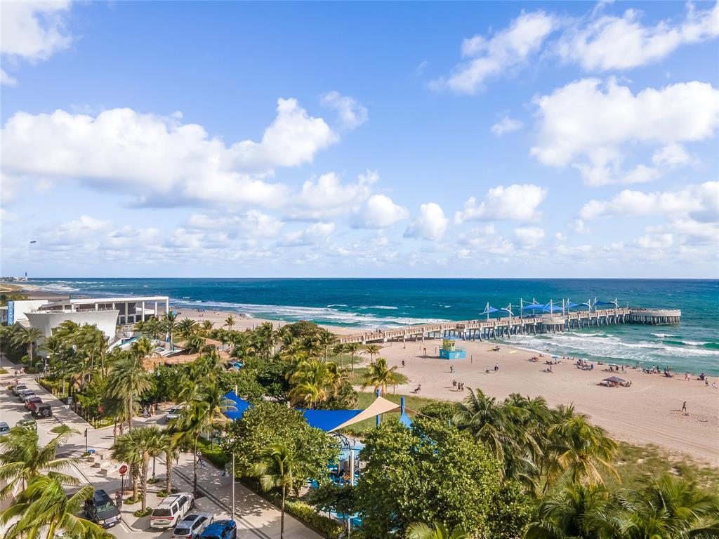 133 North Pompano Beach Boulevard, Unit 911 Pompano Beach, FL 33062 - Photo 3 of 21 a view of an ocean and beach