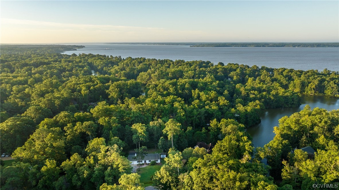 104 Lawnes Circle Williamsburg, VA 23185 - Photo 41 of 49 an aerial view of a houses with ocean view
