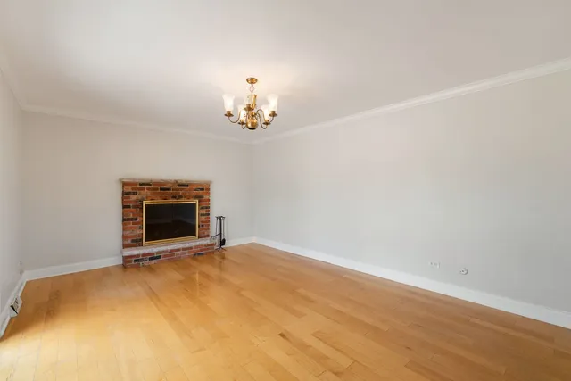 a view of a livingroom with a fireplace