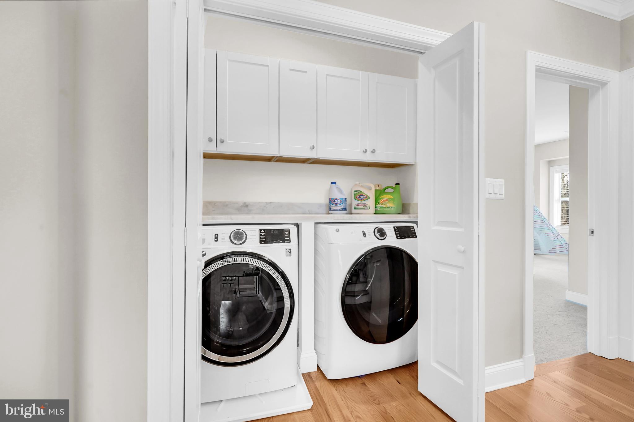 3925 Decatur Avenue Kensington, MD 20895 - Photo 31 of 55 BR level laundry boasts countertop & cabinets