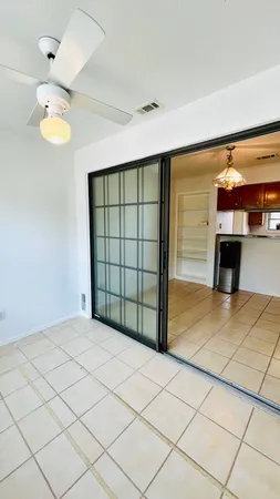 a view of empty room