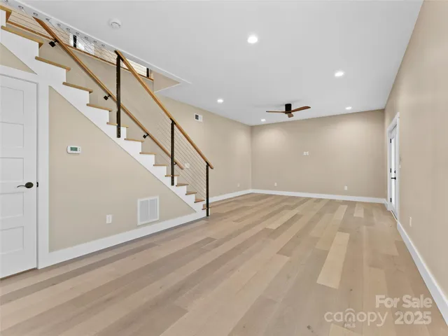 a view of center kitchen counter top space and windows