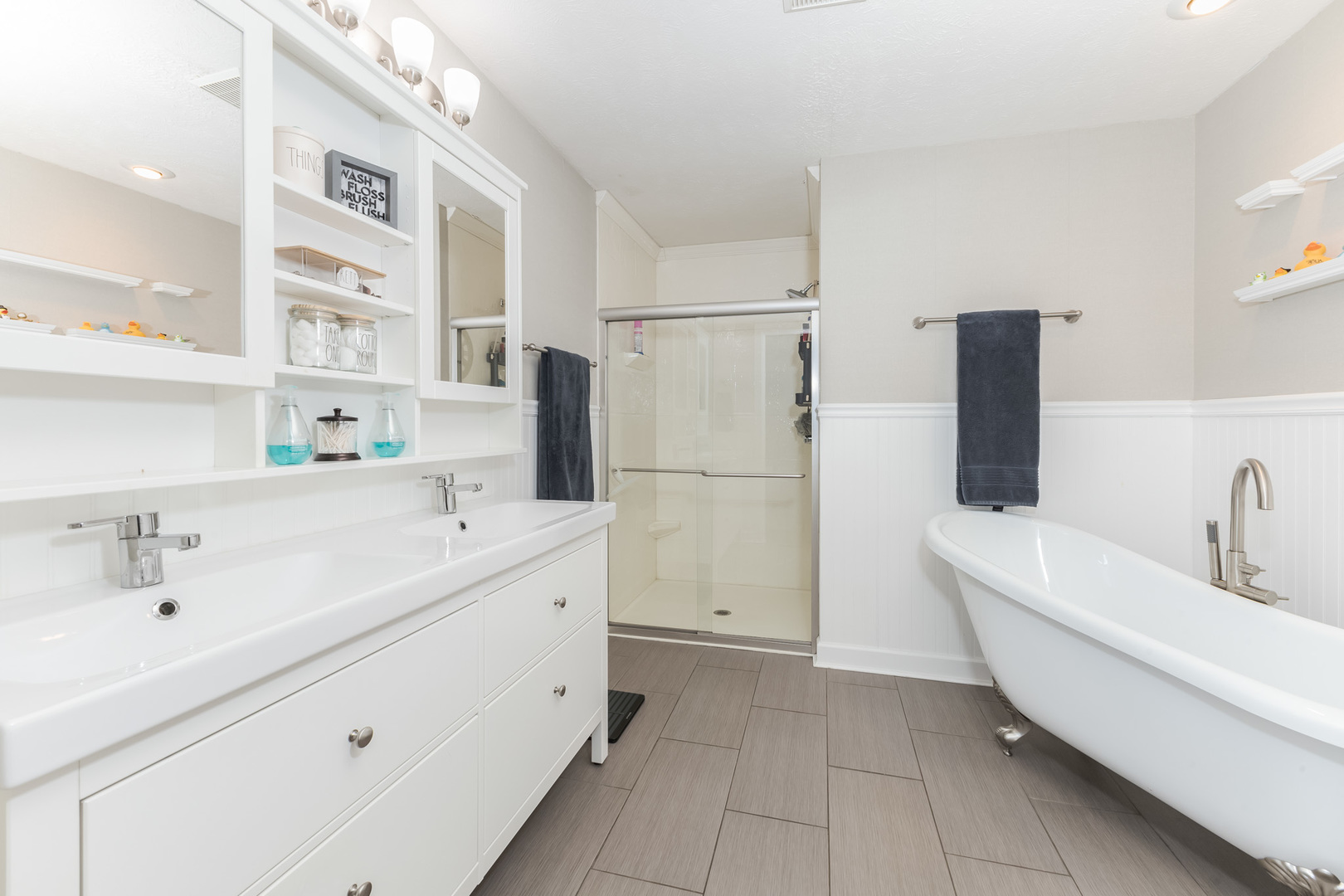 3308 Cumbria Drive Bloomington, IL 61704 - Photo 35 of 48 a kitchen with a sink a refrigerator and cabinets