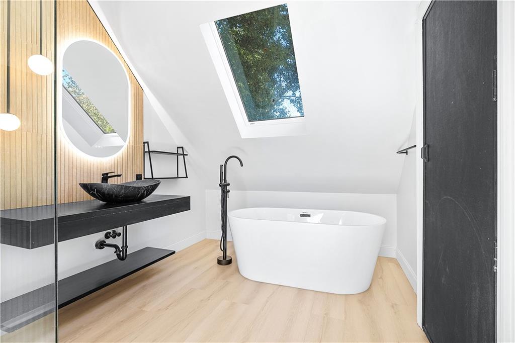 115 Elm Lane Coraopolis, PA 15108 - Photo 32 of 50 a bathroom with a sink and a mirror