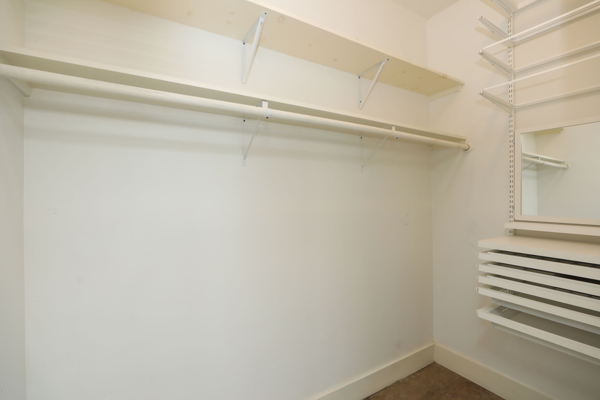 2215 Cleburne Street Houston, TX 77004 - Photo 9 of 21 a view of an empty walk in closet