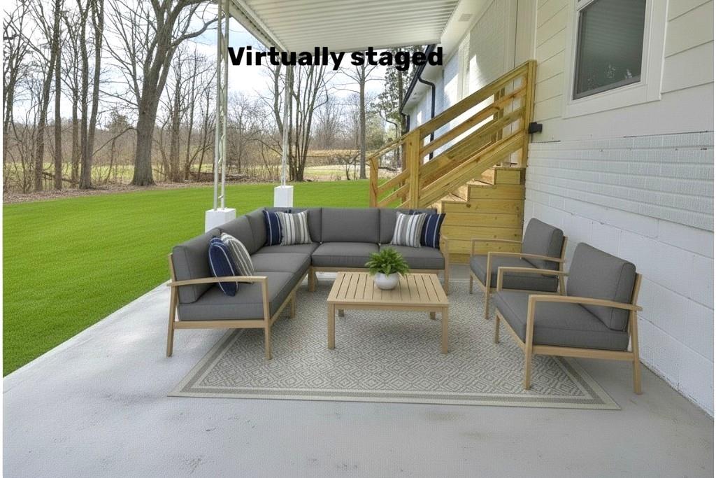 1124 Longshore Drive Decatur, GA 30032 - Photo 17 of 18 a view of garden with patio