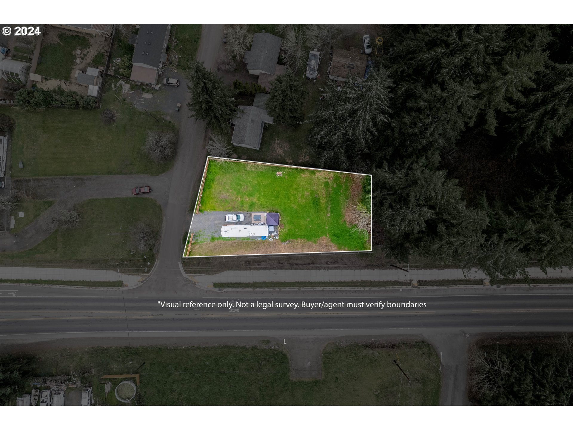 56th Avenue Sweet Home, OR 97386 - Photo 17 of 20 a view of a yard