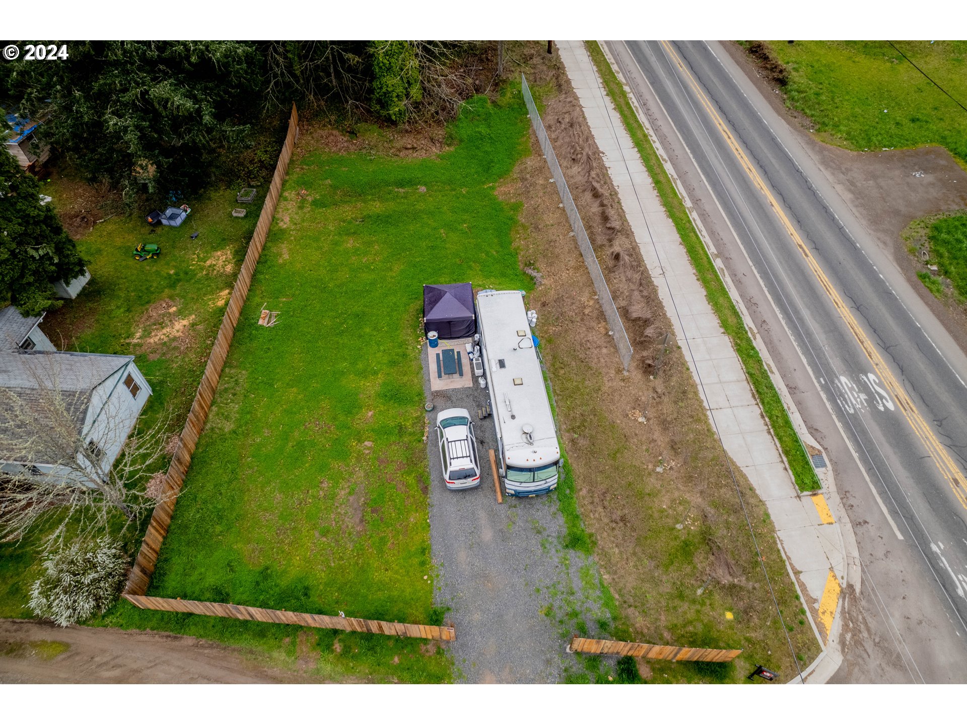 56th Avenue Sweet Home, OR 97386 - Photo 2 of 20 a view of a yard