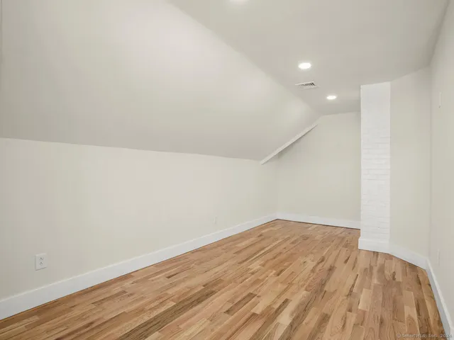 wooden floor in a room