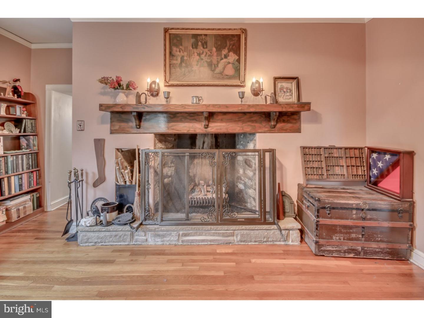 35 North State Road Springfield, PA 19064 - Photo 6 of 25 Fireplace