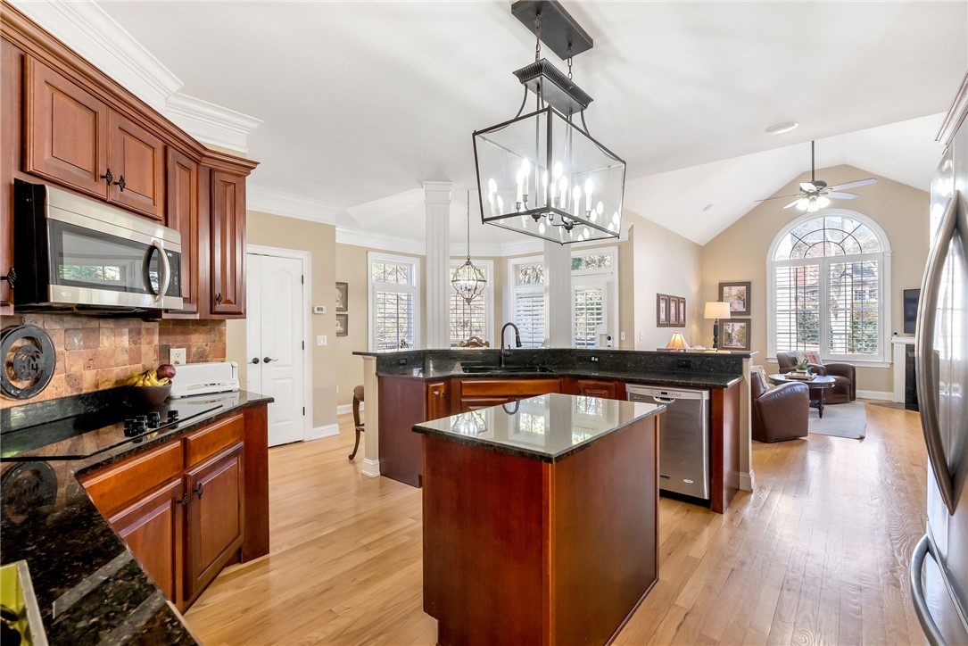 209 Riverbirch Run Clemson, SC 29631 - Photo 11 of 50 Granite Countertops, Double Ovens, Electric Cooktop with built in Microwave