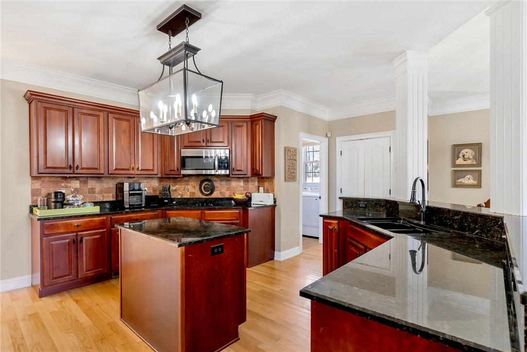 209 Riverbirch Run Clemson, SC 29631 - Photo 10 of 50 Granite Countertops, Double Ovens, Electric Cooktop with built in Microwave