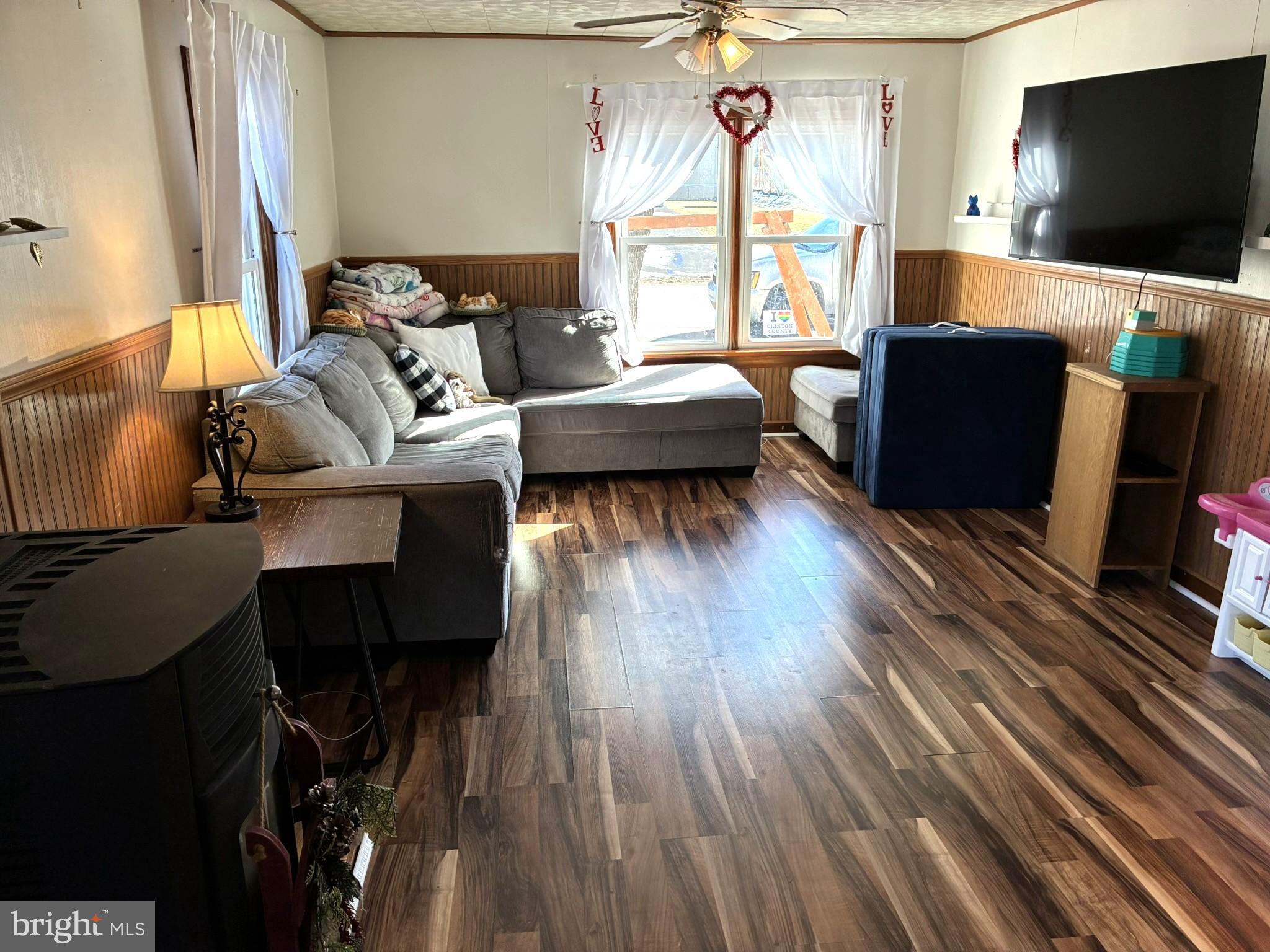 421 James Street Lock Haven, PA 17745 - Photo 17 of 34 Cozy living space with warm wooden accents.