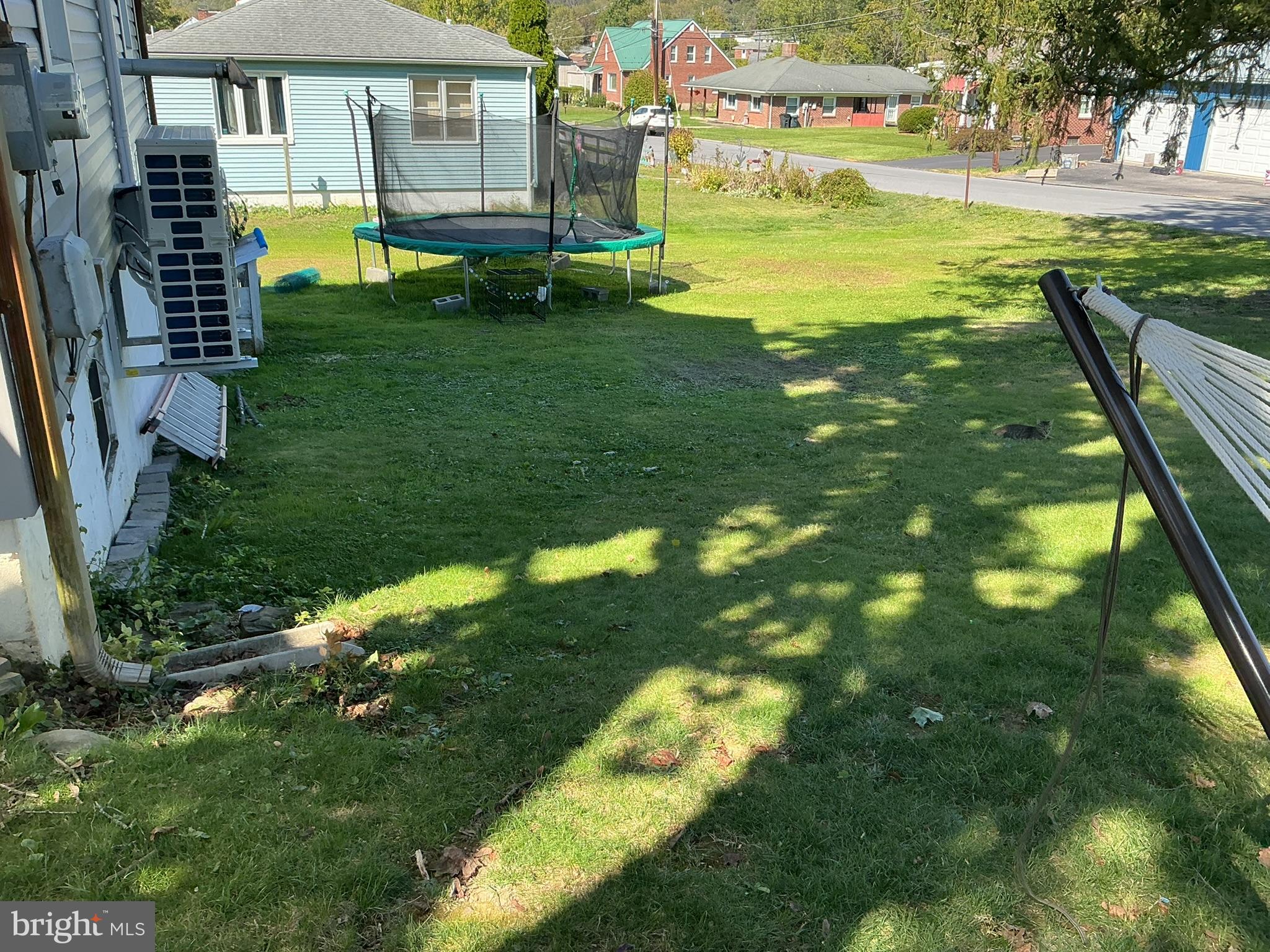 421 James Street Lock Haven, PA 17745 - Photo 36 of 39 Spacious backyard with playful trampoline.