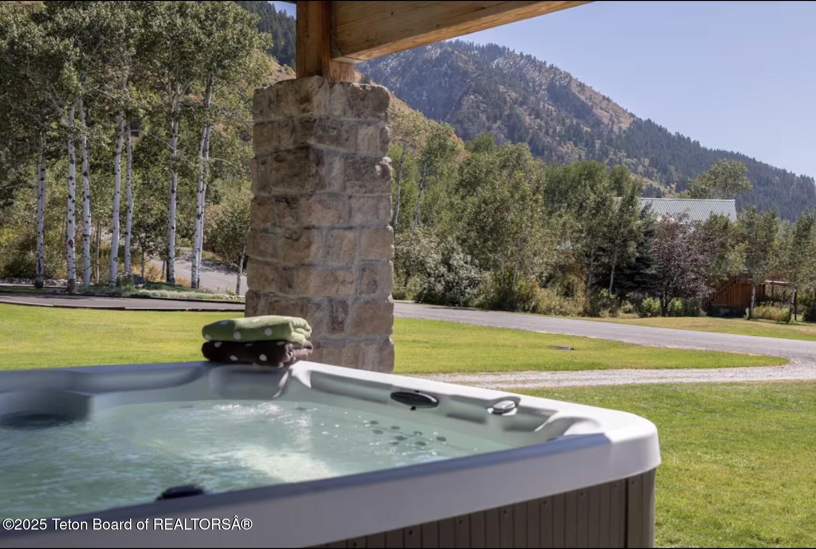 121 Canyon Pines Way Star Valley Ranch, WY 83127 - Photo 17 of 36 Hot Tub