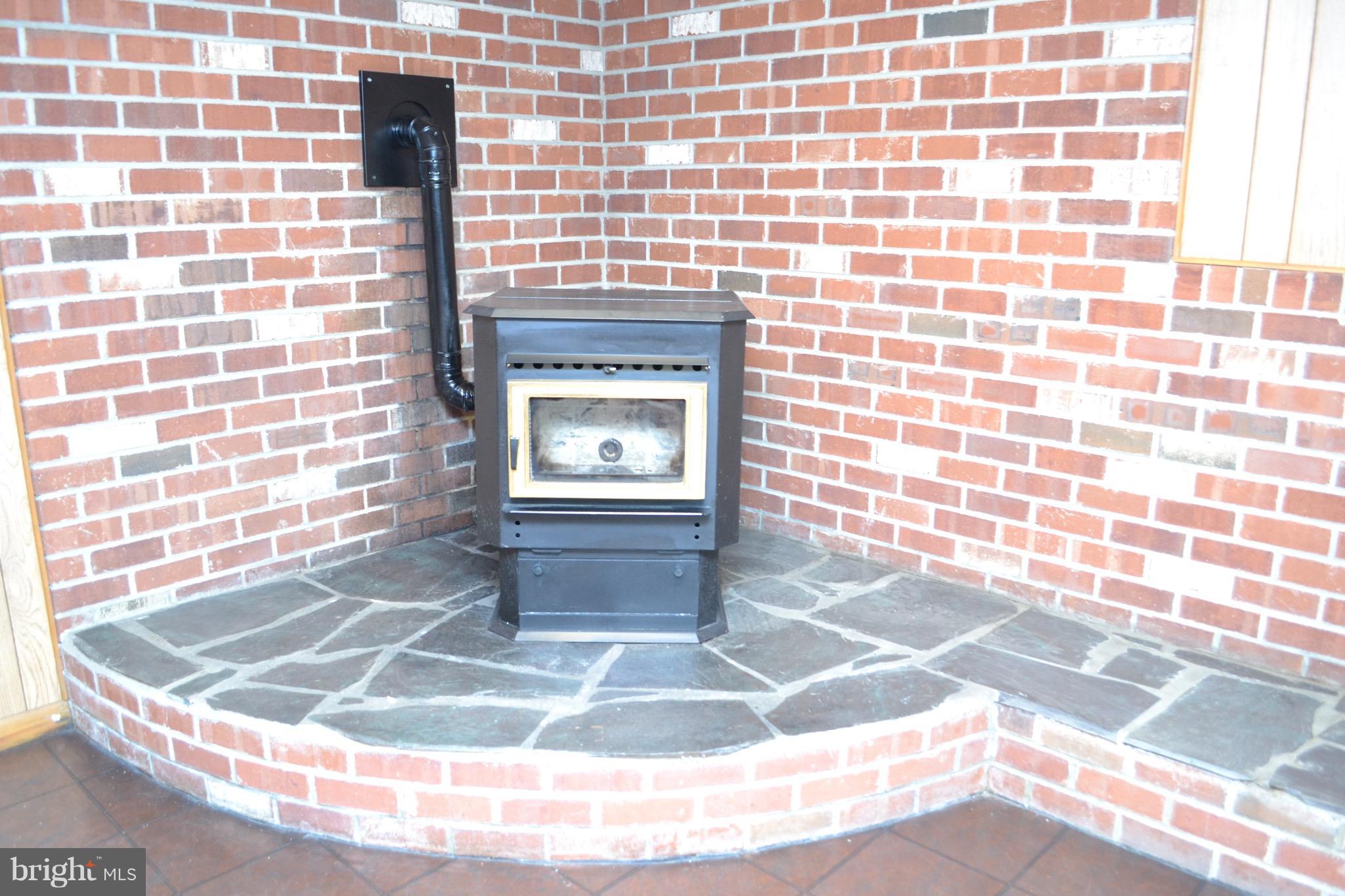 3673 Ridgeview Road Ijamsville, MD 21754 - Photo 18 of 26 Pellet stove to warm the whole downstairs!