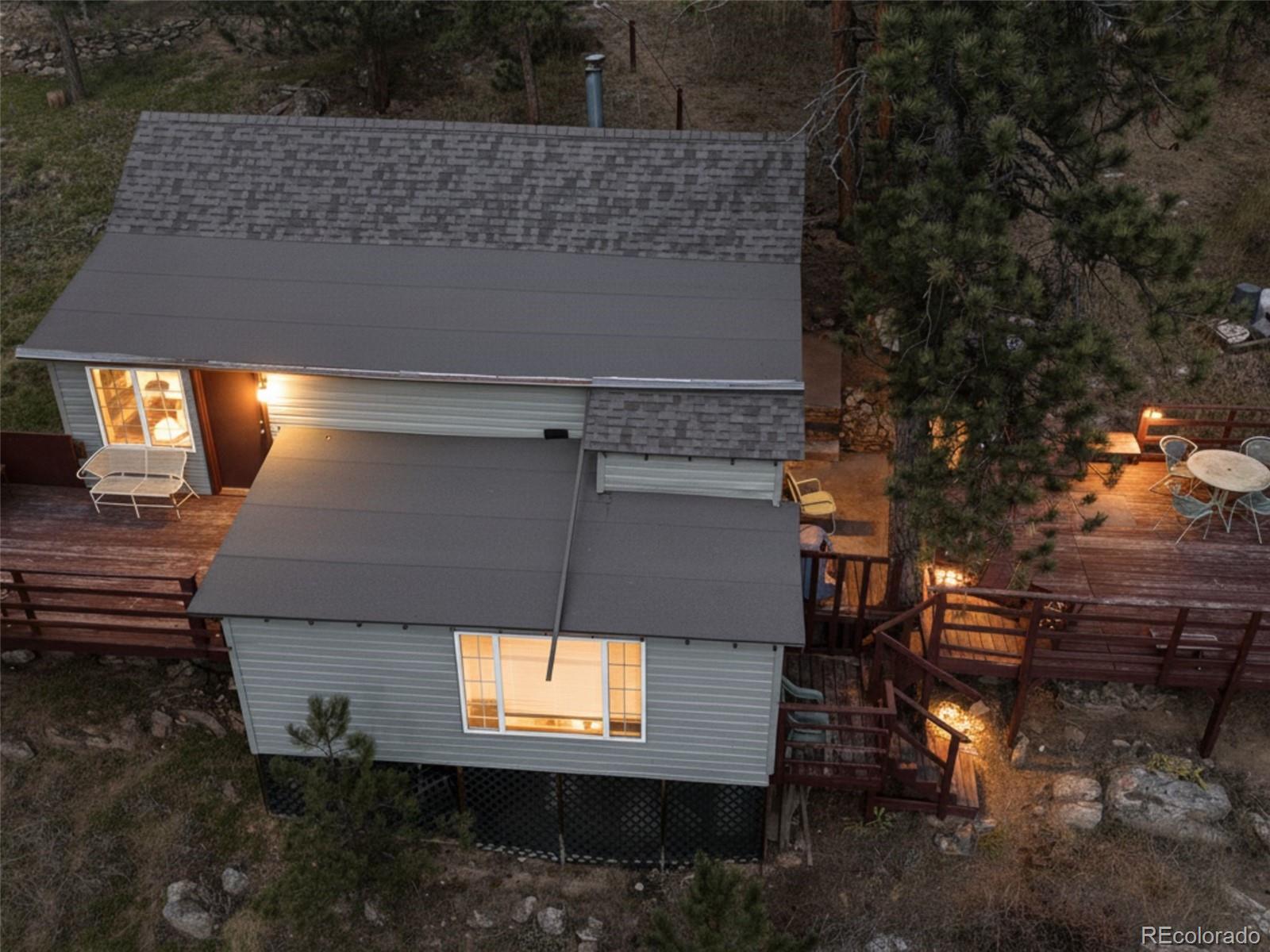 5162 South Rd A Evergreen, CO 80439 - Photo 26 of 26 an aerial view of a house