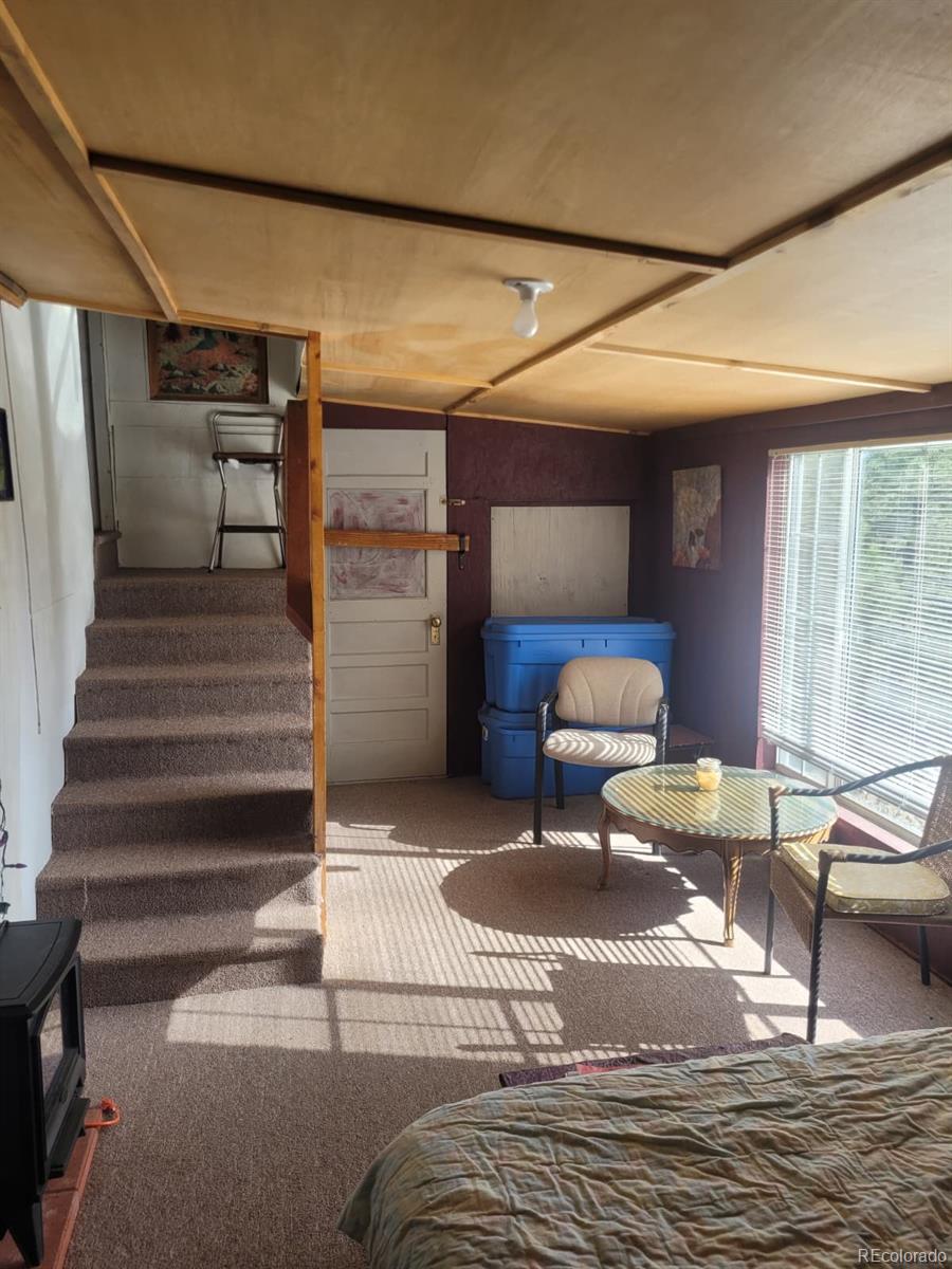 5162 South Rd A Evergreen, CO 80439 - Photo 10 of 26 a bedroom with furniture and a potted plant