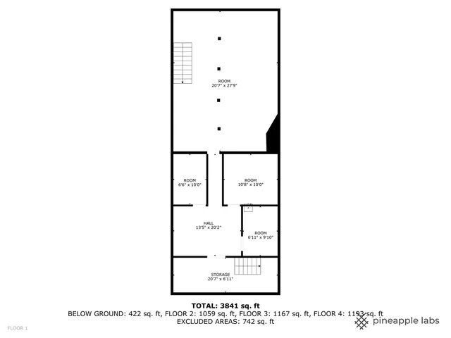 a picture of floor plan
