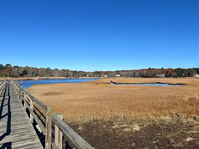 a view of lake and mountain