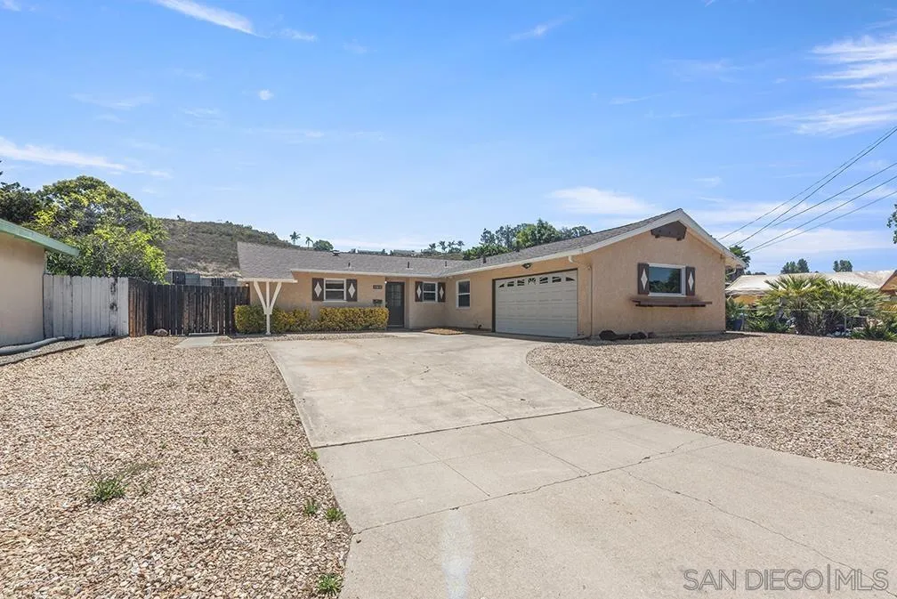 13811 Tobiasson Road Poway, CA 92064 - Photo 2 of 49 a front view of a house with a yard and garage