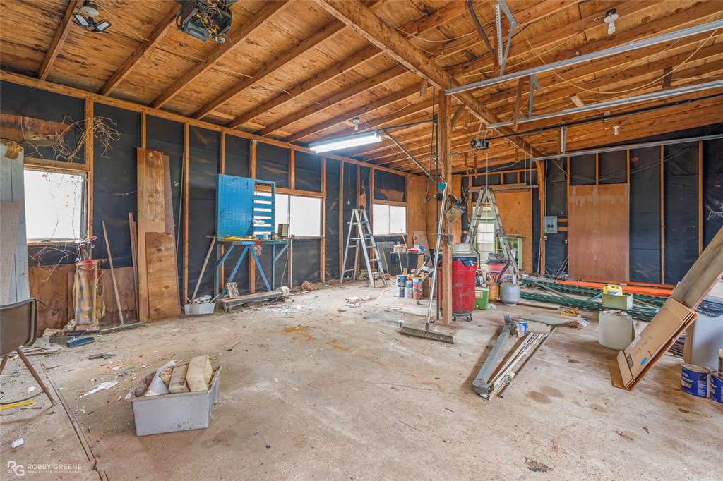 302 Princeton Road Princeton, LA 71067 - Photo 32 of 33 a view of a room with wooden roof