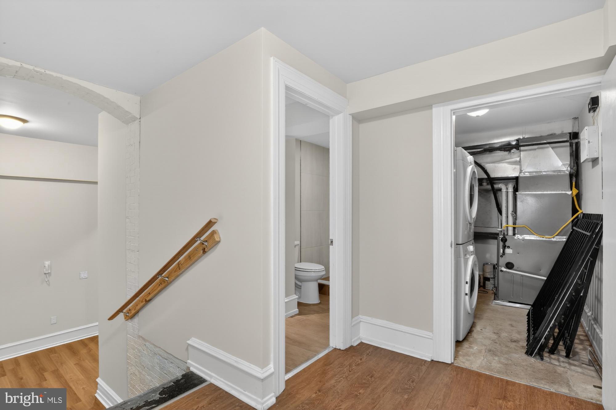 2136 East Dauphin Street, Unit 101 Philadelphia, PA 19125 - Photo 4 of 30 a view of a hallway with workspace and bathroom
