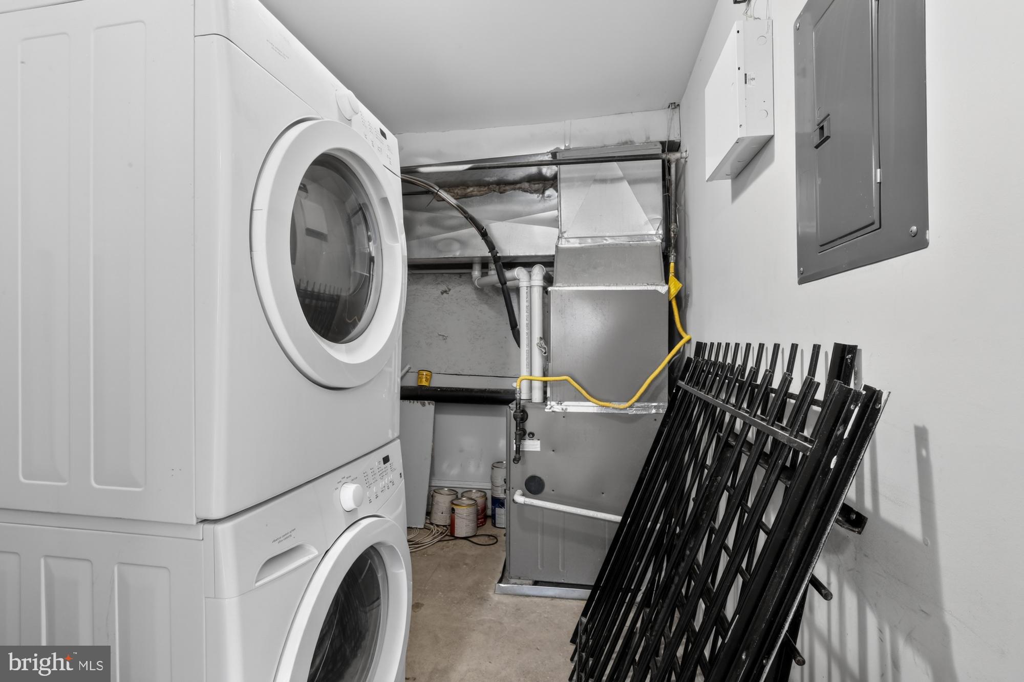 2136 East Dauphin Street, Unit 101 Philadelphia, PA 19125 - Photo 8 of 30 a utility room with dryer and washer