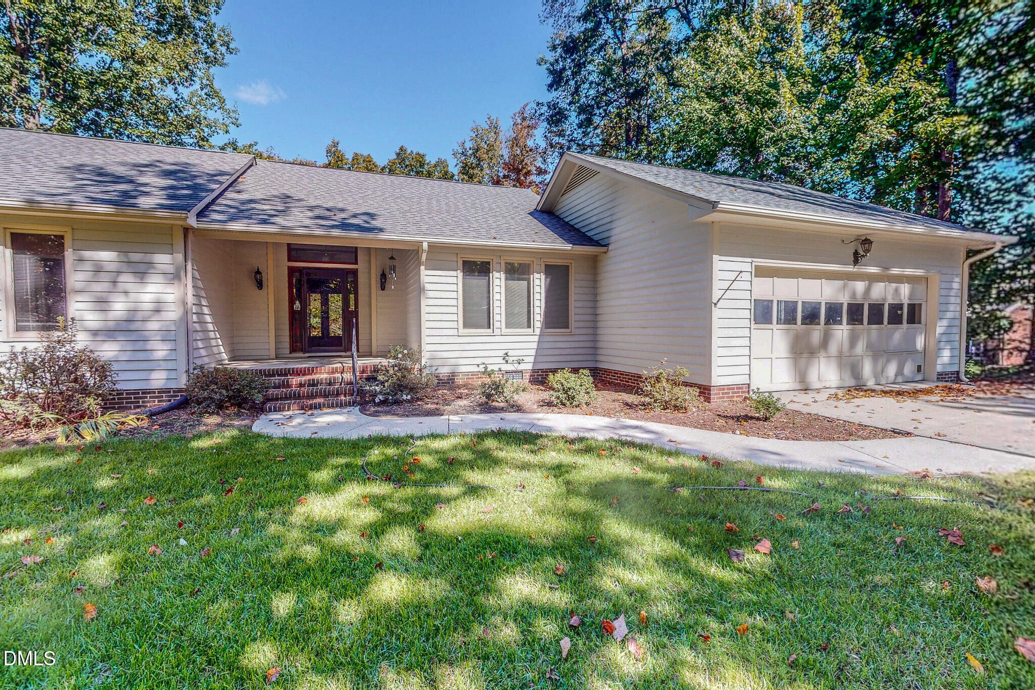 11 Denada Path Roxboro, NC 27574 - Photo 53 of 62 a front view of a house with a yard and porch