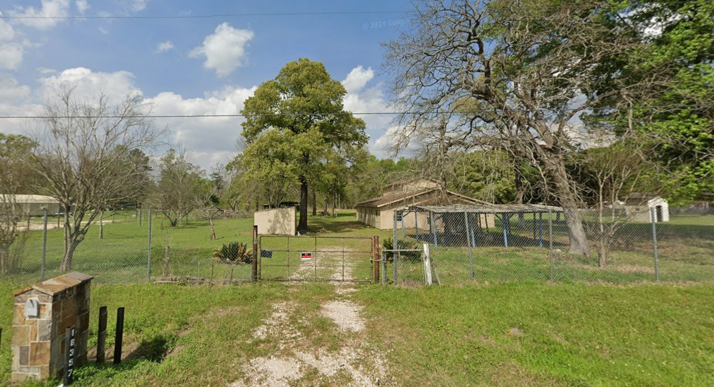 a garden view with a seating space