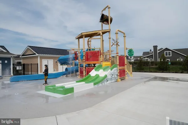 a park with kid zone