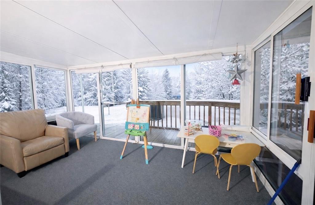 180 Hemlock Road Petrolia, PA 16050 - Photo 15 of 25 a dining room with furniture and a floor to ceiling window