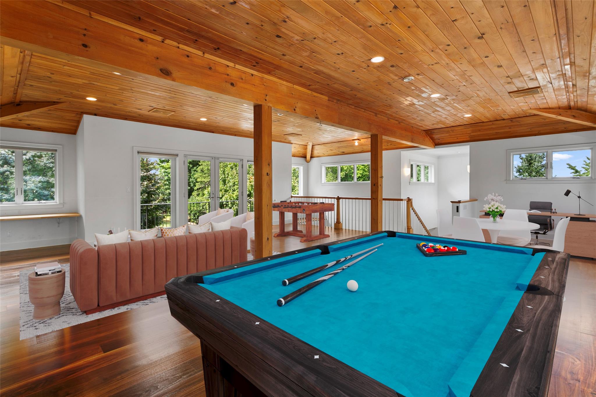 177 Clinton Avenue Dobbs Ferry, NY 10522 - Photo 20 of 29 a room with furniture and a large window