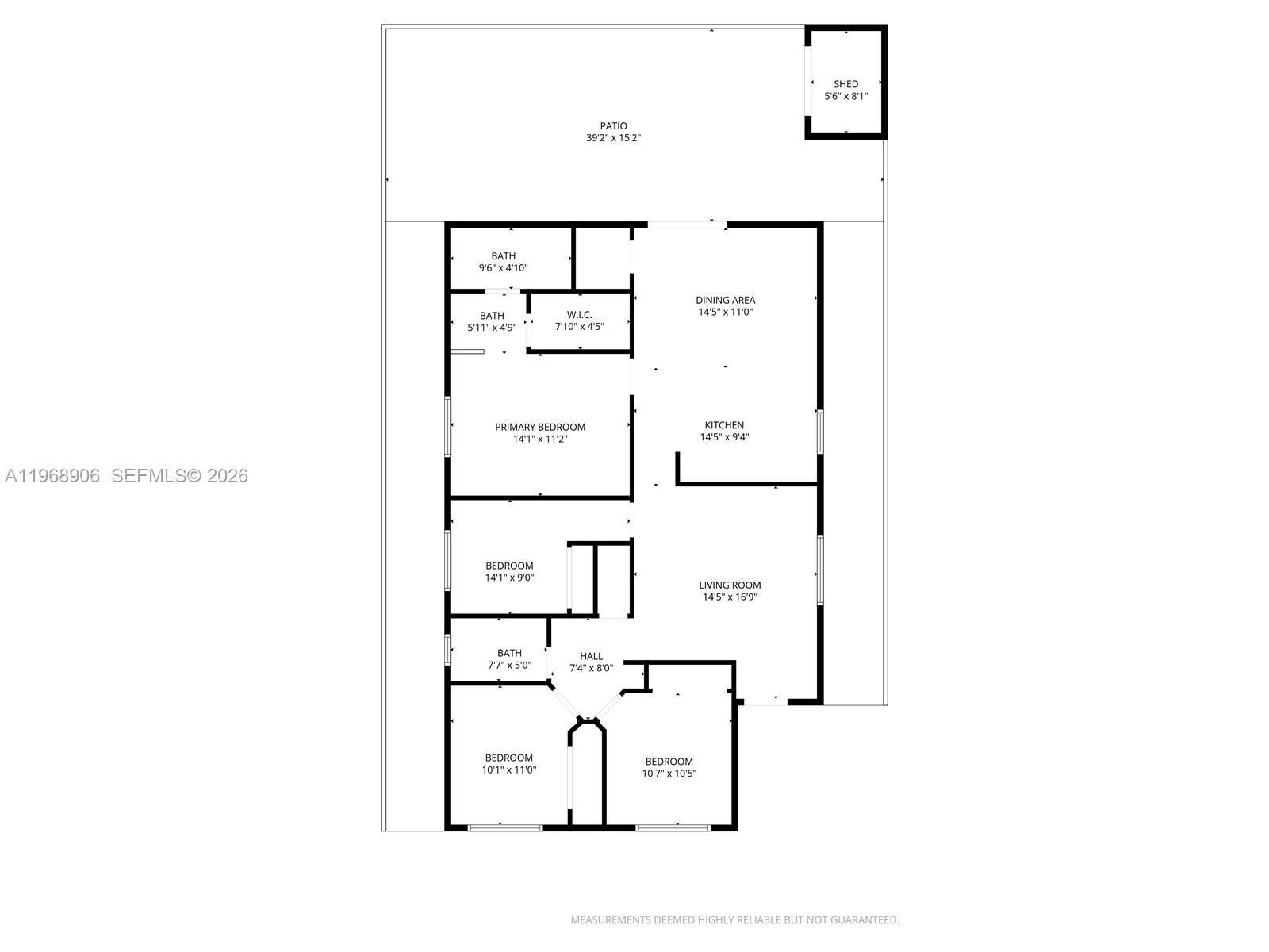 3289 West 70th Street Hialeah, FL 33018 - Photo 2 of 50 a picture of a room with a white wall and a picture